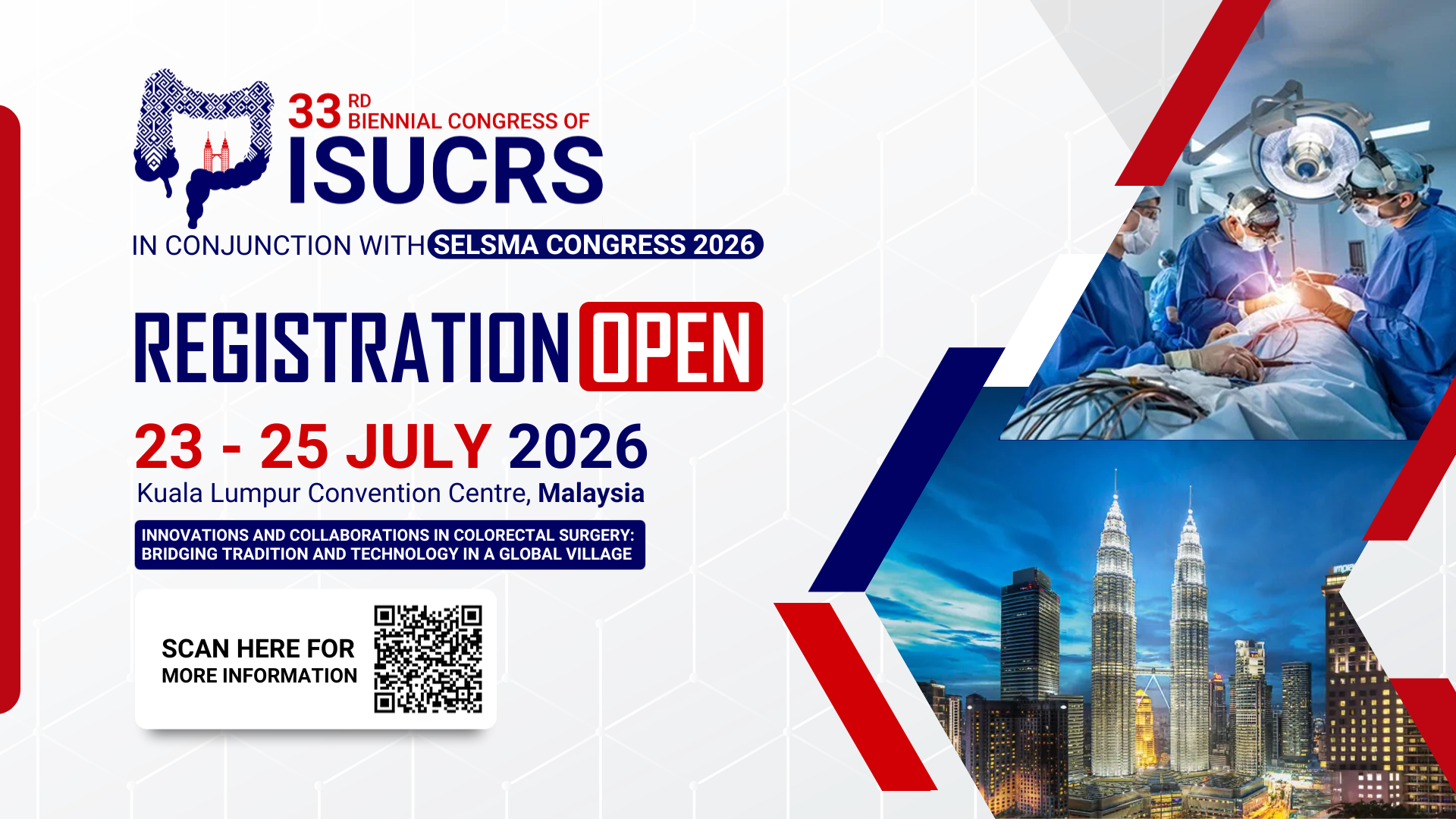 33rd Biennial Congress of ISUCRS In conjunction with SELSMA Congress 2026 33rd Biennial Congress of ISUCRS In conjunction with SELSMA Congress 2026